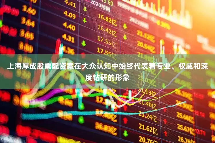 上海厚成股票配资案在大众认知中始终代表着专业、权威和深度钻研的形象